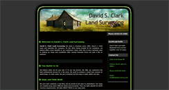 Desktop Screenshot of clarksurveying.com